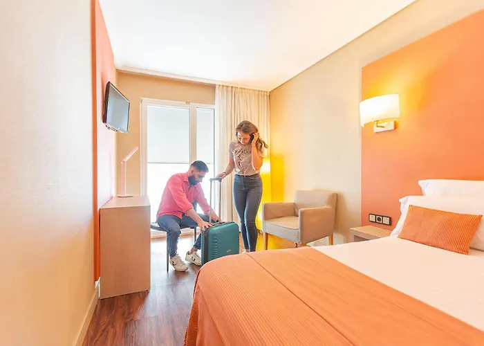 Mejores hoteles en Salou ubicados en mapa