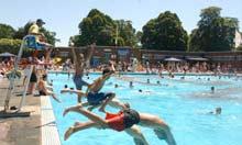 Swimming, Brockwell Lido