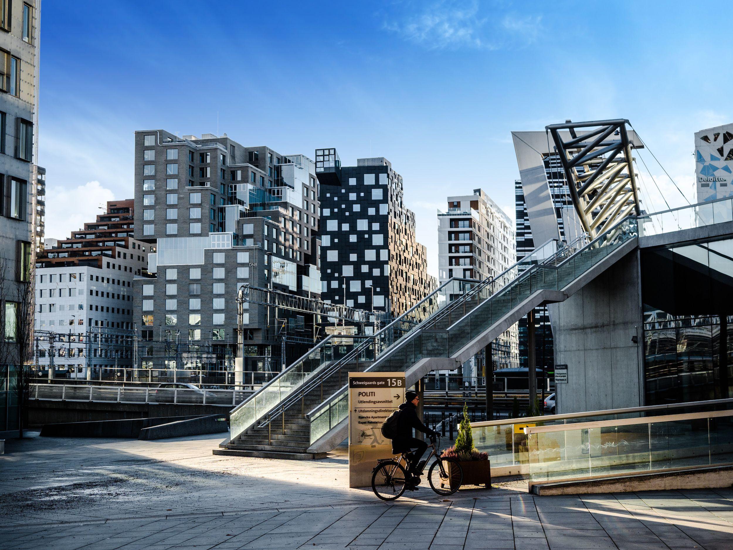 Il quartiere trendy di Barcode, a Oslo ©DigitalMammoth/Shutterstock