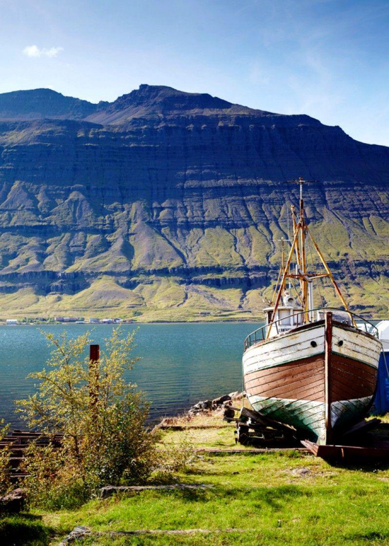 Seyðisfjörður in Islanda