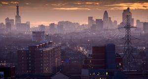 London from the rooftops : london mist 