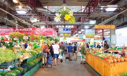 Jean-Talon Market interior